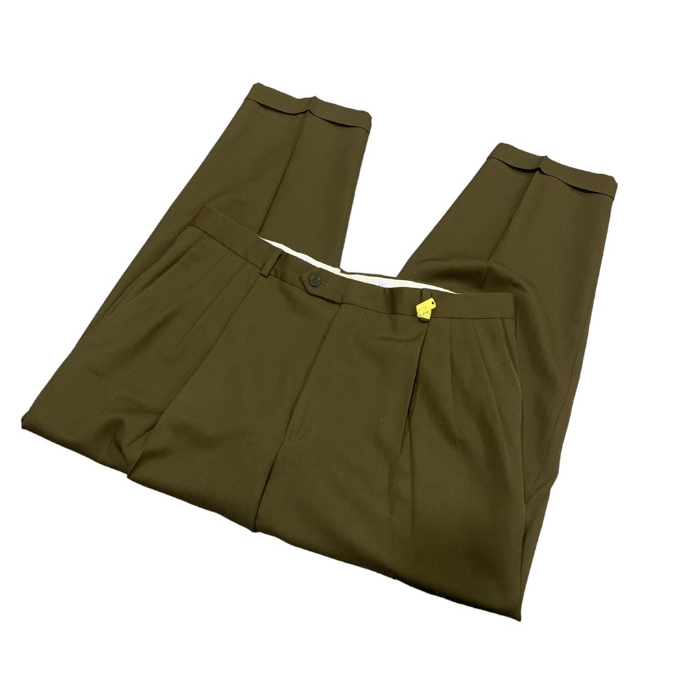 Vintage 90’s Givenchy Men’s Trouser Dress Pants Size 38R Brown